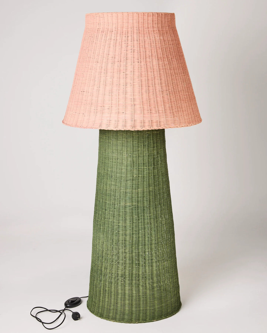 Kip & Co Portofino Rattan Floor Lamp