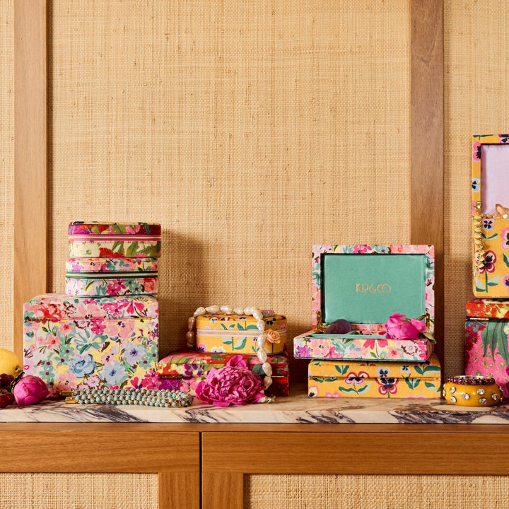 Kip & Co Alfresco Velvet Jewellery Box