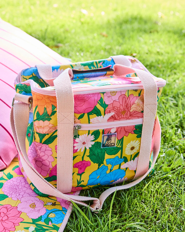 Kip & Co Follow The Sun Yellow Cooler Bag