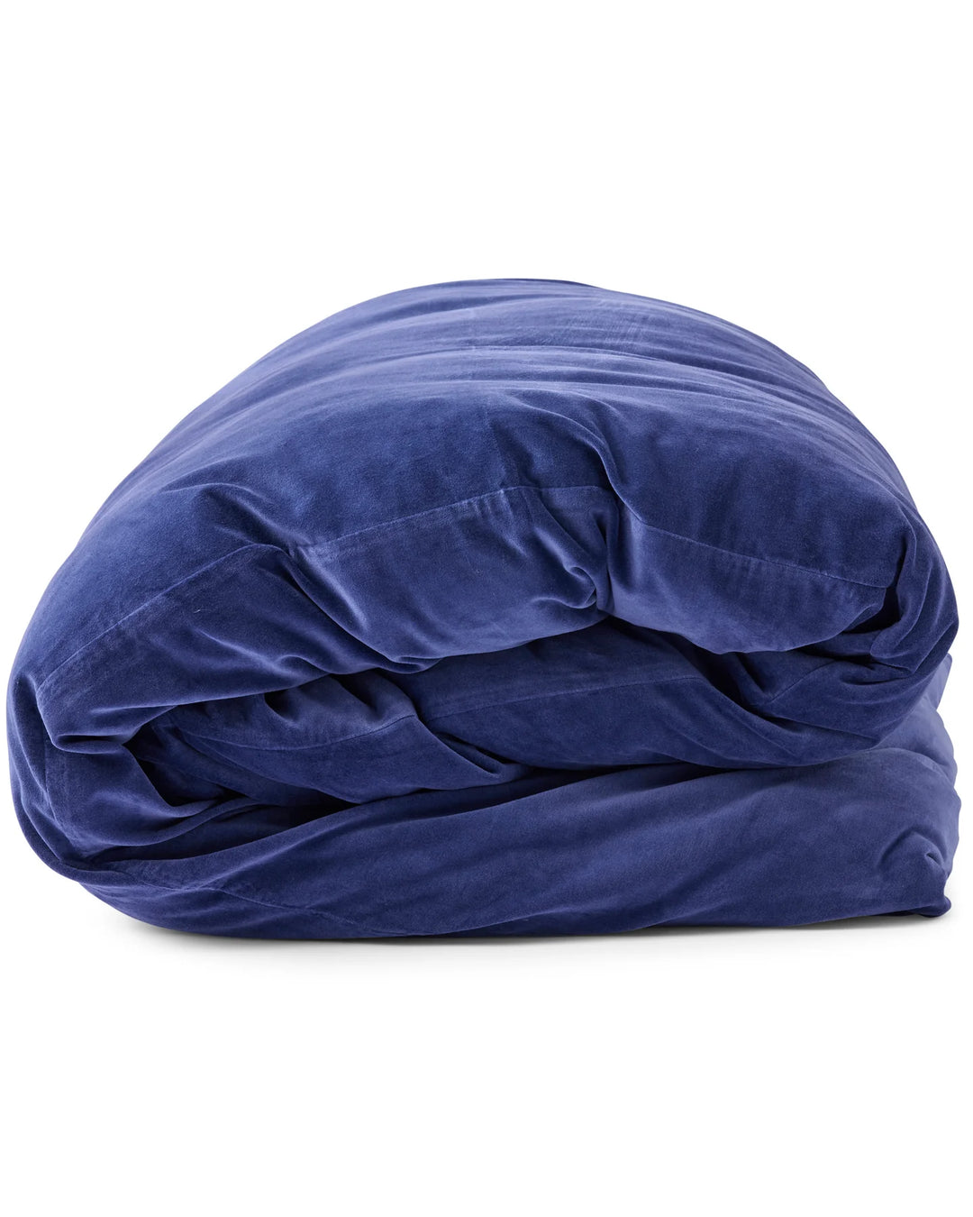 Kip & Co Navy Velvet Quilt Cover