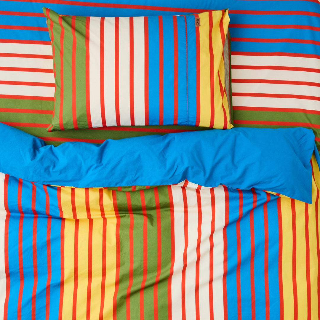 Kip & Co Jetty Jumping Organic Cotton Fitted Sheet