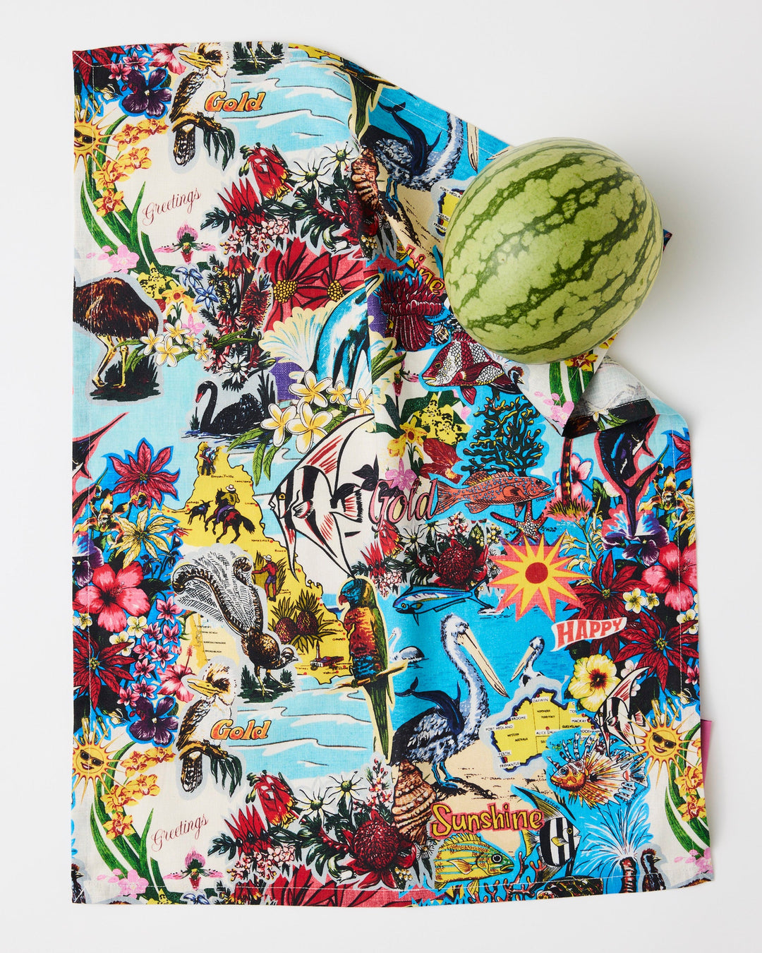 Kip & Co x Romance Was Born Ozzie Tea Towel