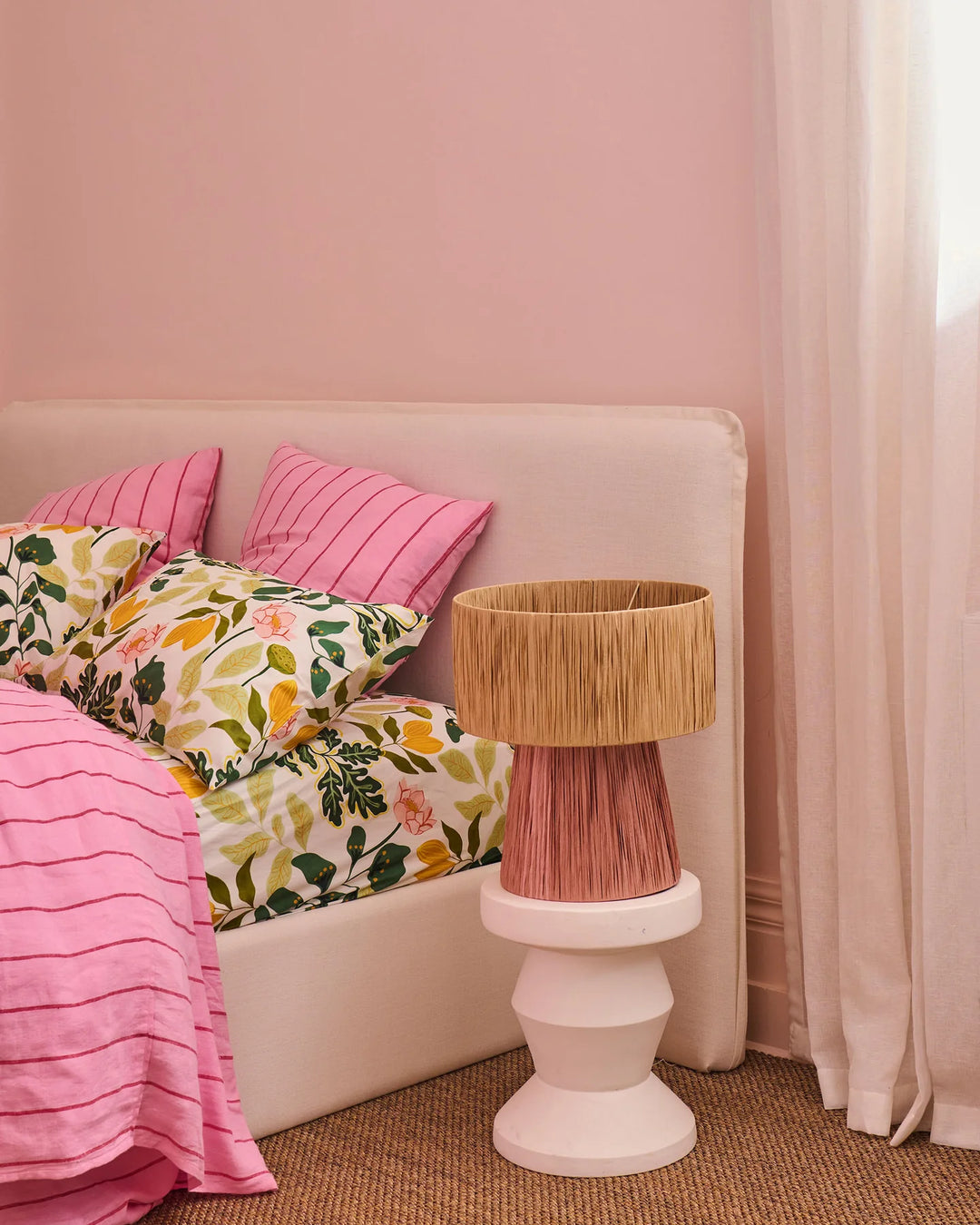 Kip & Co Sassafras Raffia Lamp