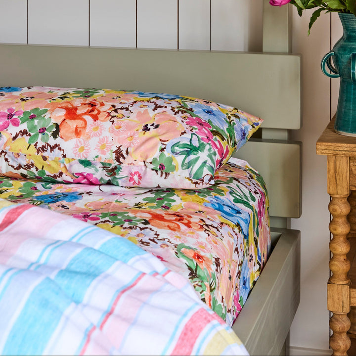 Kip & Co Alfresco Organic Cotton Fitted Sheet