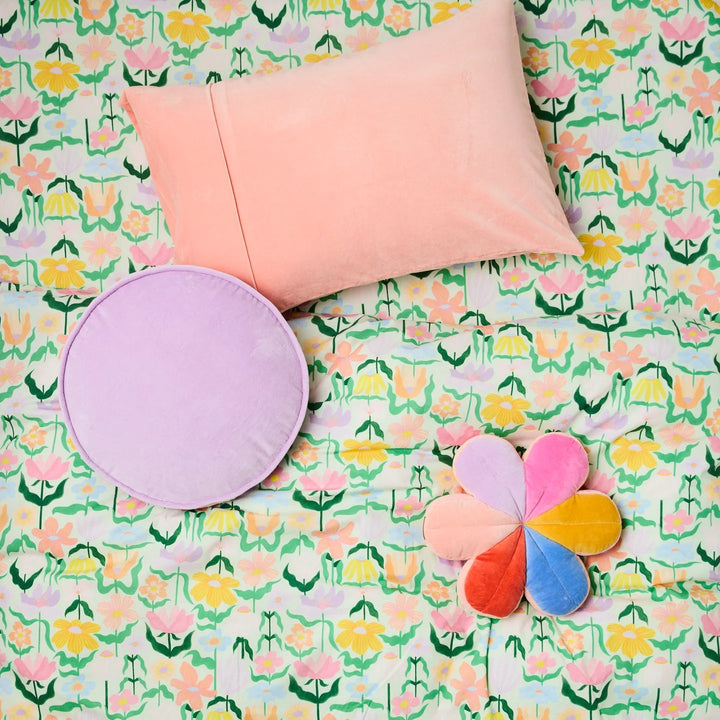 Kip & Co Sherbet Velvet Pillowcases 1P Single