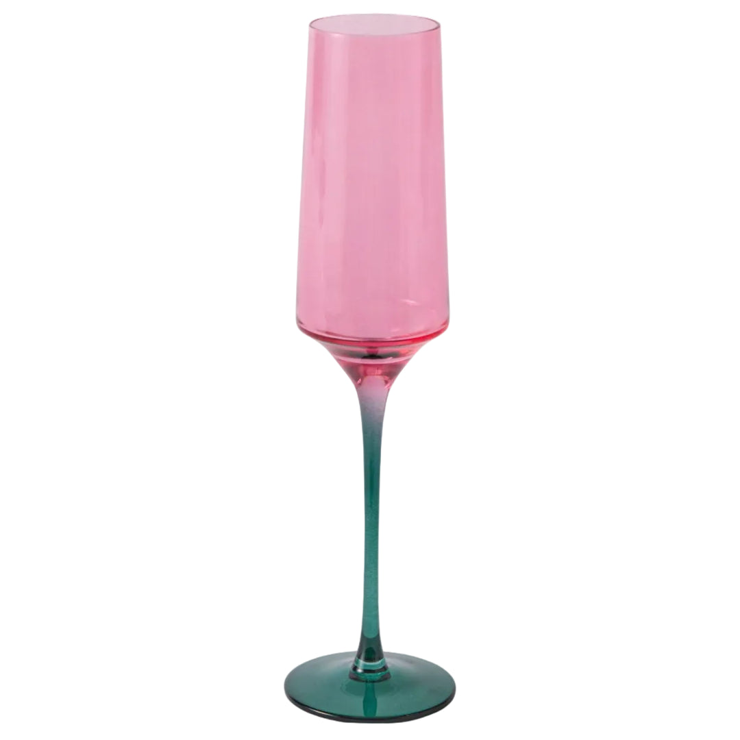 Kip & Co Isle Of Pink Champagne Glass 2P Set