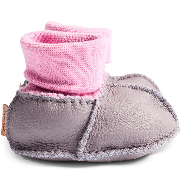 Kip & Co Lilac Baby Booties