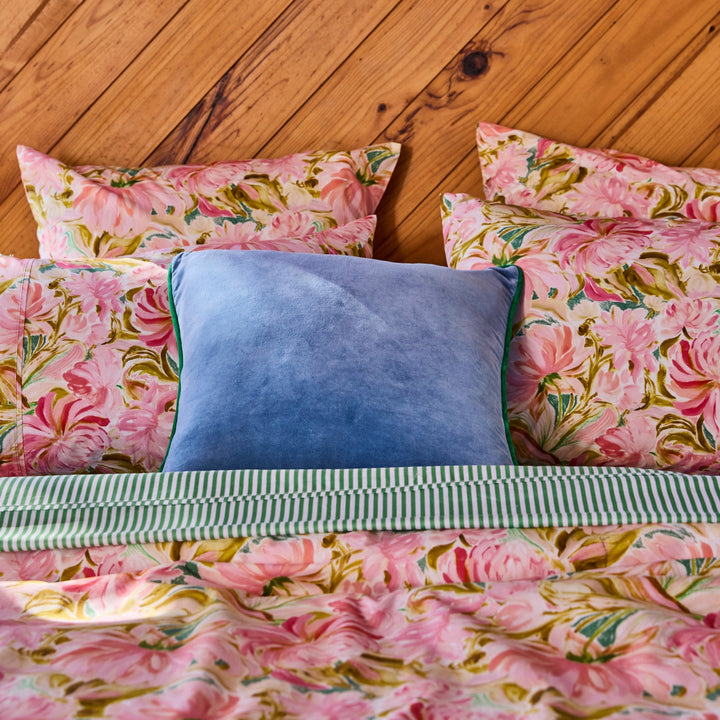 Kip & Co Cloud Break Velvet Cushion