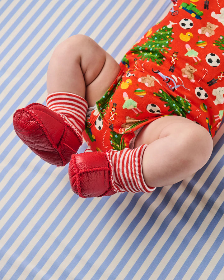 Kip & Co Santa's Little Helper Baby Booties