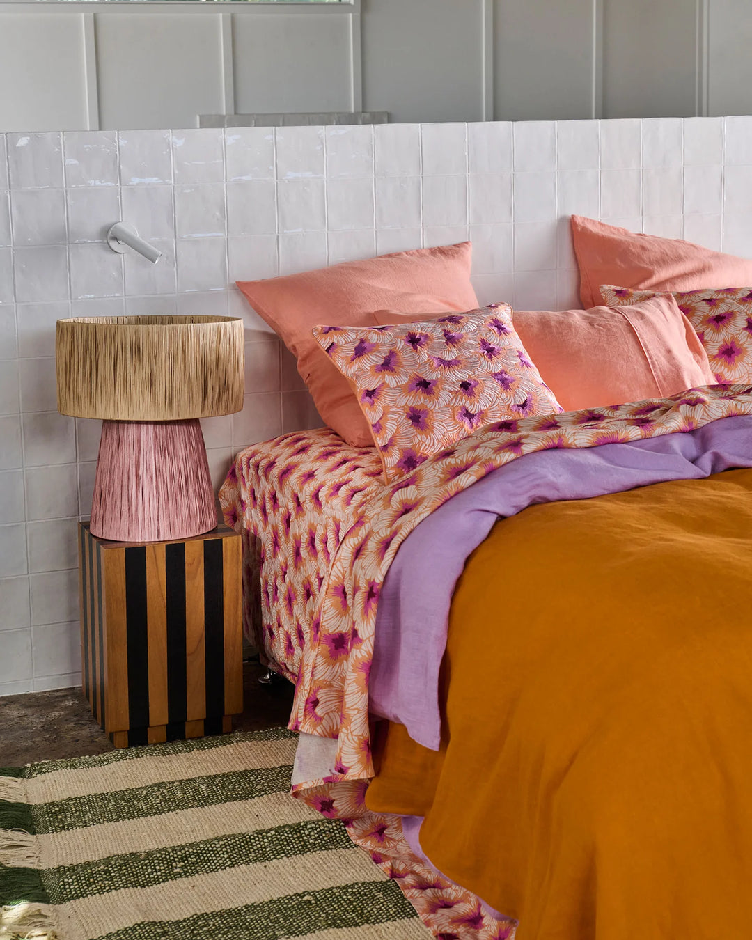 Kip & Co Sassafras Raffia Lamp
