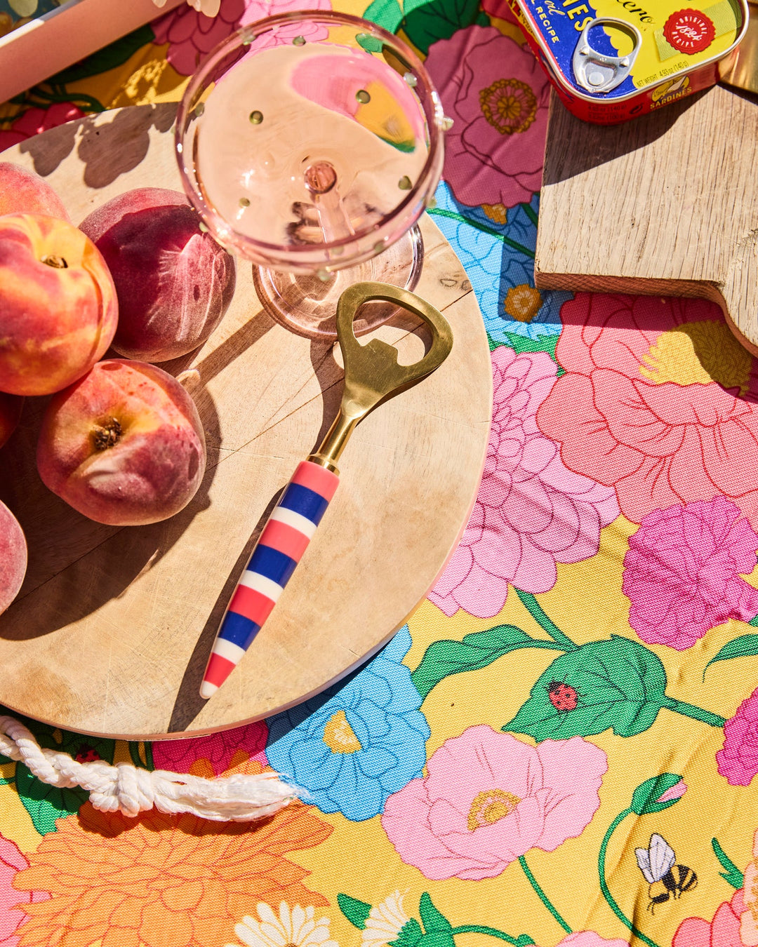 Kip & Co Follow The Sun Yellow Picnic Mat