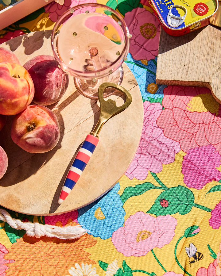 Kip & Co Follow The Sun Yellow Picnic Mat