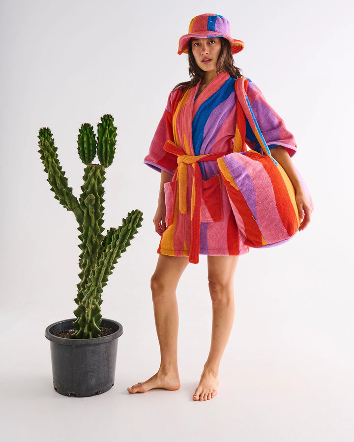 Kip & Co Surfs Up Terry Oversized Beach Bag