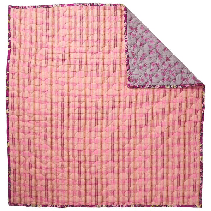 Sage x Clare Nicolette Coverlet - Poudre