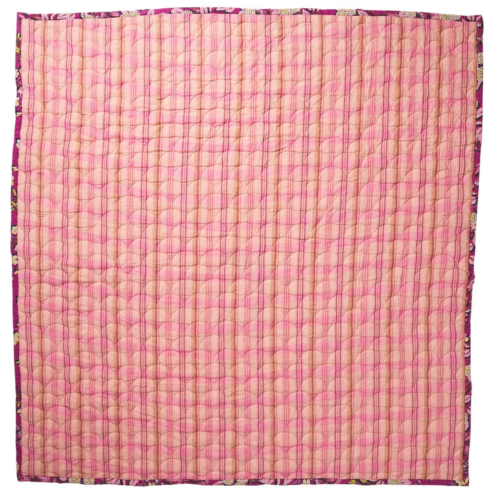 Sage x Clare Nicolette Coverlet - Poudre