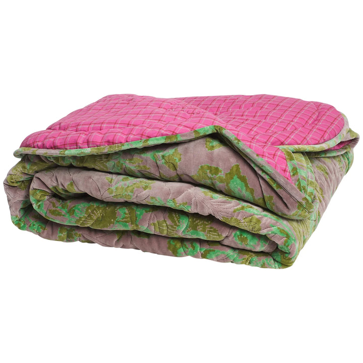 Sage x Clare Valeria Scalloped Quilted Bedcover