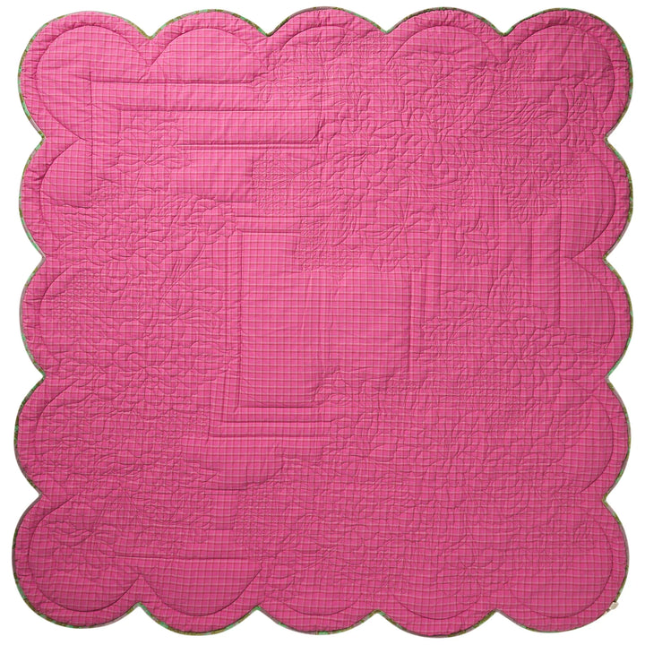 Sage x Clare Valeria Scalloped Quilted Bedcover