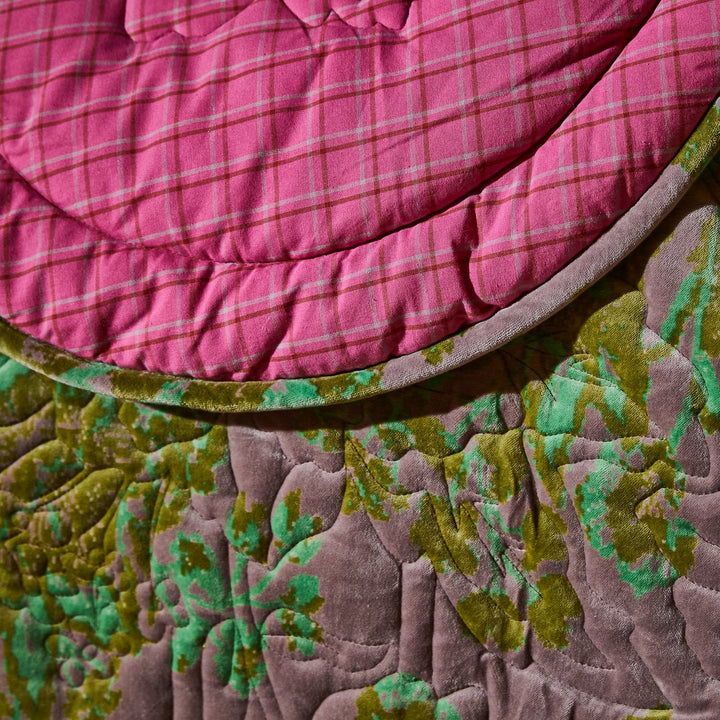 Sage x Clare Valeria Scalloped Quilted Bedcover