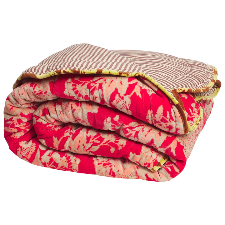 Sage x Clare Hazel Scalloped Velvet Bedcover