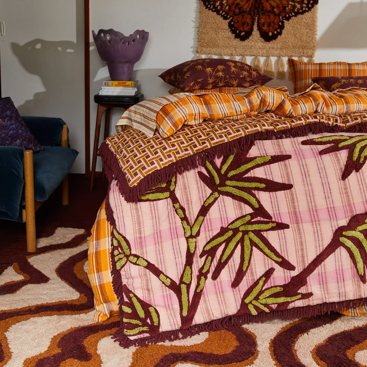 Sage x Clare Aneta Tufted Blanket