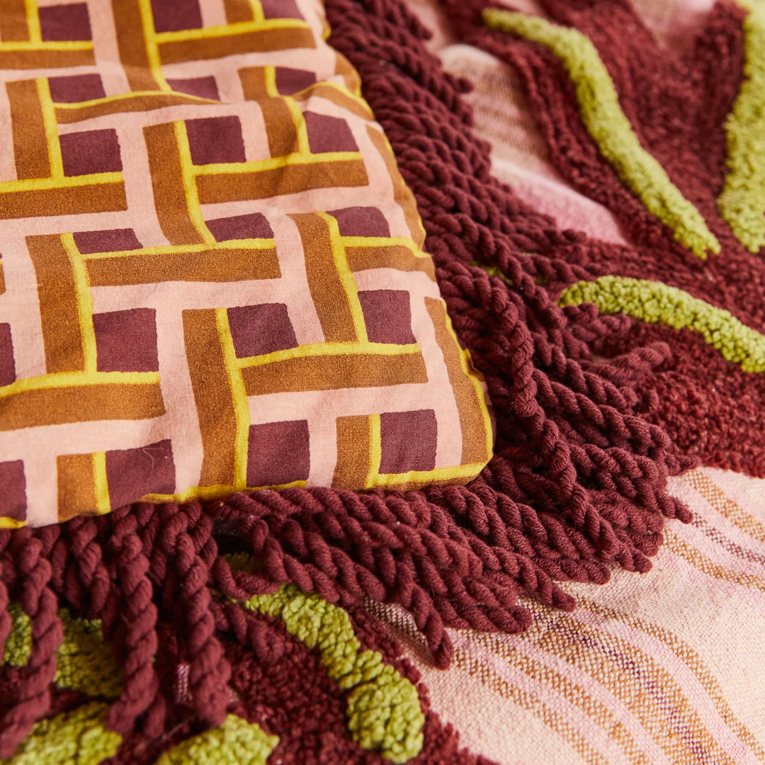 Sage x Clare Aneta Tufted Blanket
