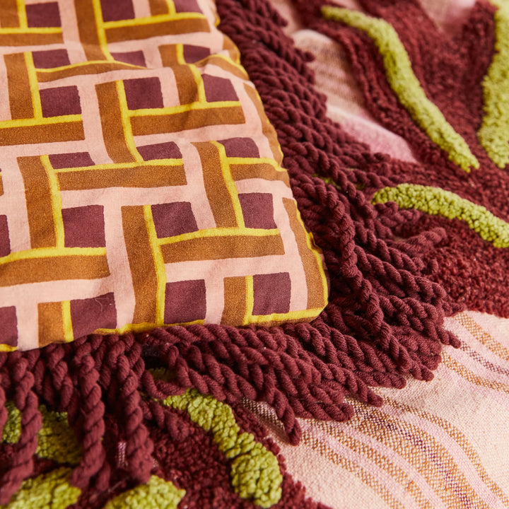 Sage x Clare Aneta Tufted Blanket