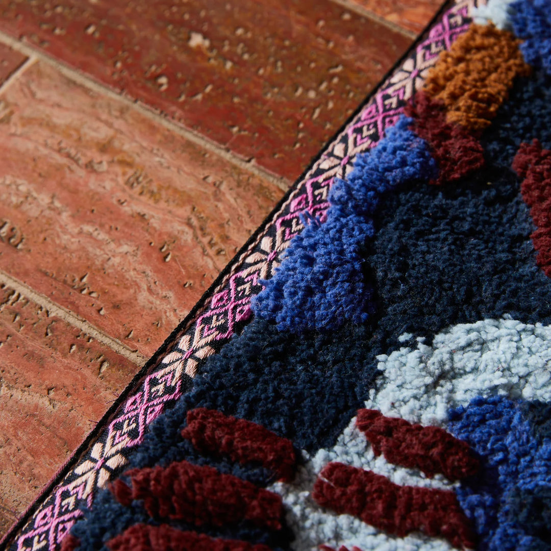 Sage x Clare Eliza Bath Mat - Rosewood