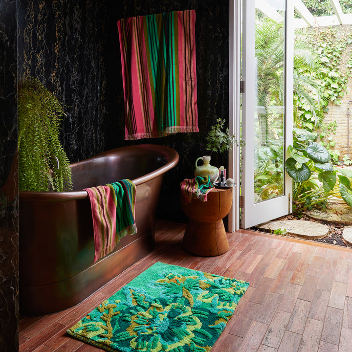 Sage x Clare Nicolette Bath Sheet - Juniper