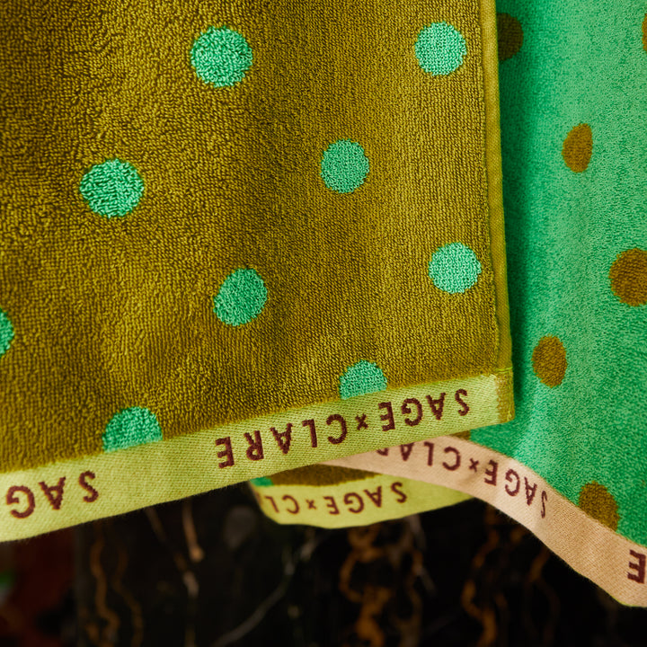 Sage x Clare Paige Bath Sheet - Juniper