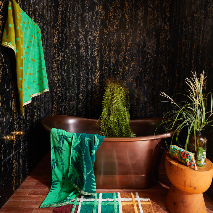 Sage x Clare Paige Bath Sheet - Juniper