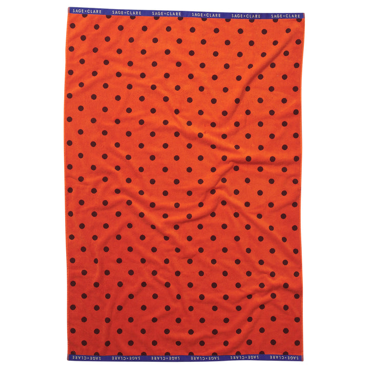 Sage x Clare Paige Bath Sheet - Orangerie