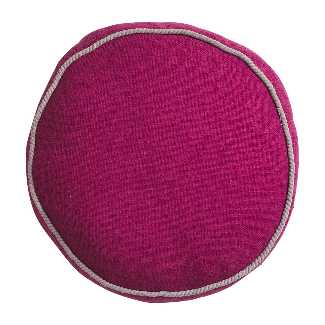 Sage x Clare Dana Round Cushion - Plumberry