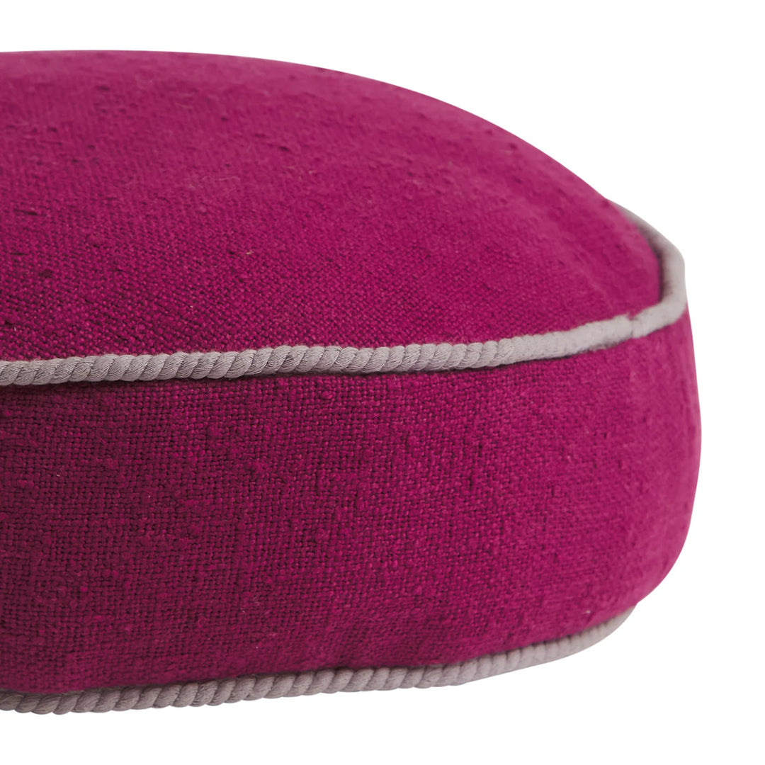 Sage x Clare Dana Round Cushion - Plumberry