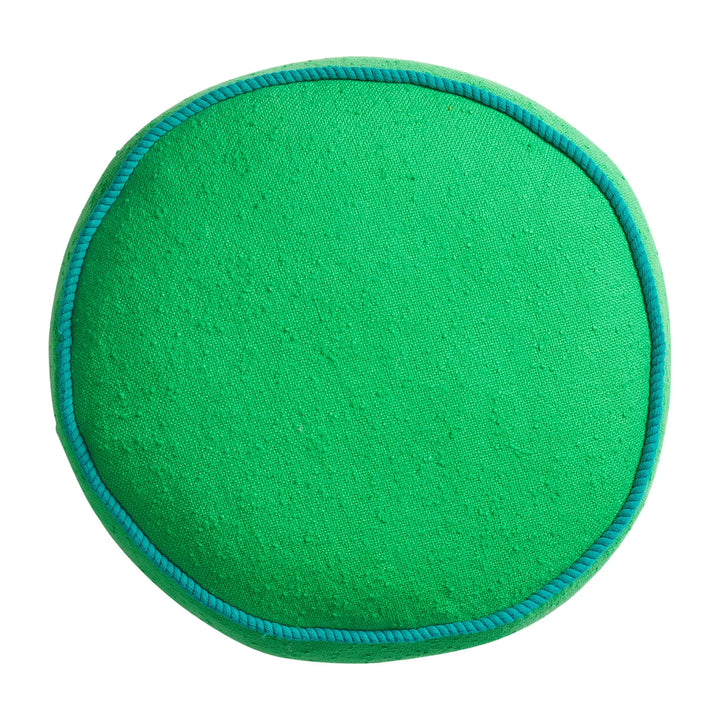Sage x Clare Dana Round Cushion - Spring Green