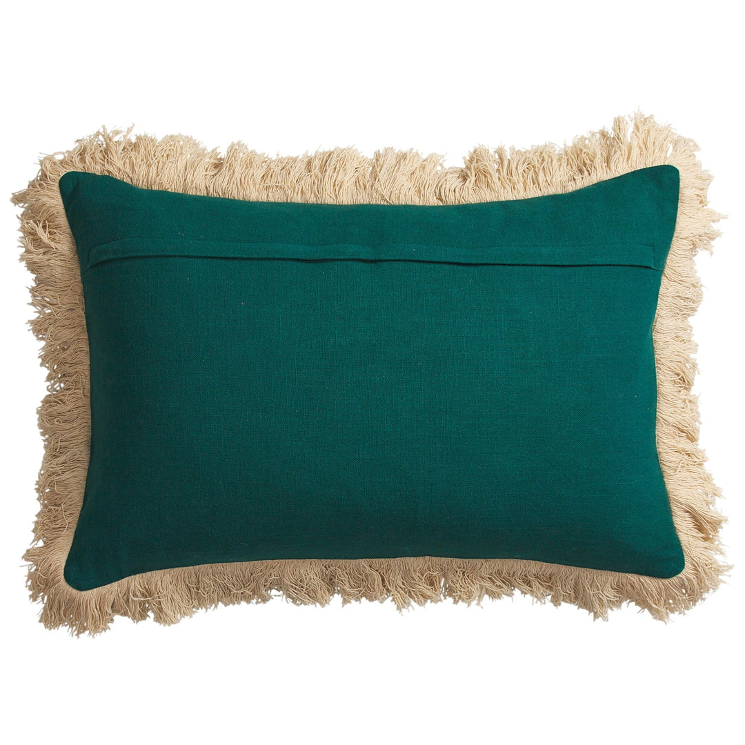 Sage x Clare Maria Embroidered Cushion