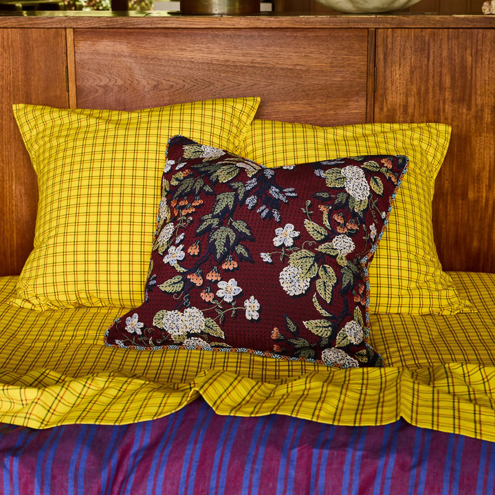 Sage x Clare Heidi Jacquard Cushion