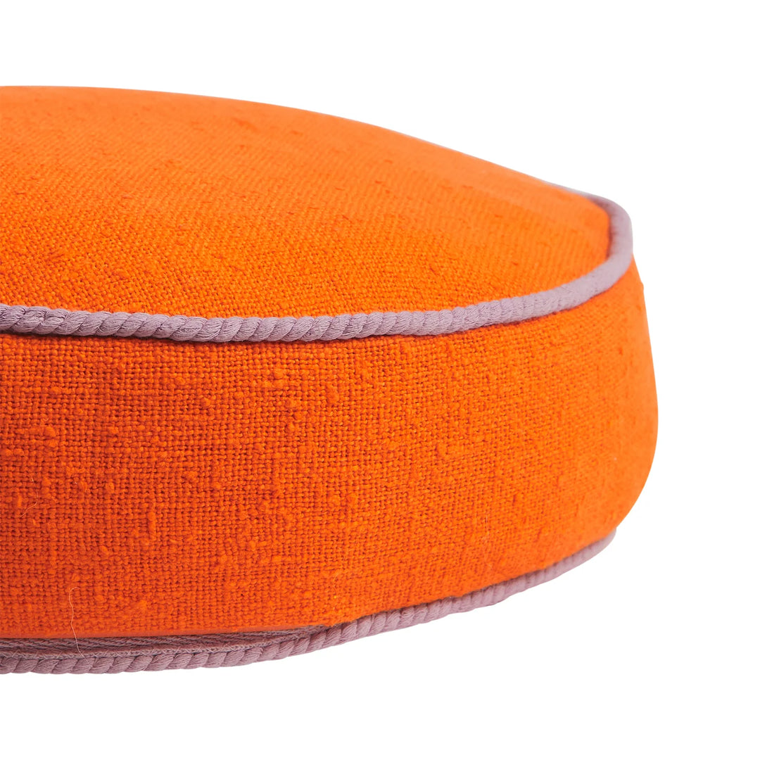 Sage x Clare Dana Round Cushion - Orangerie