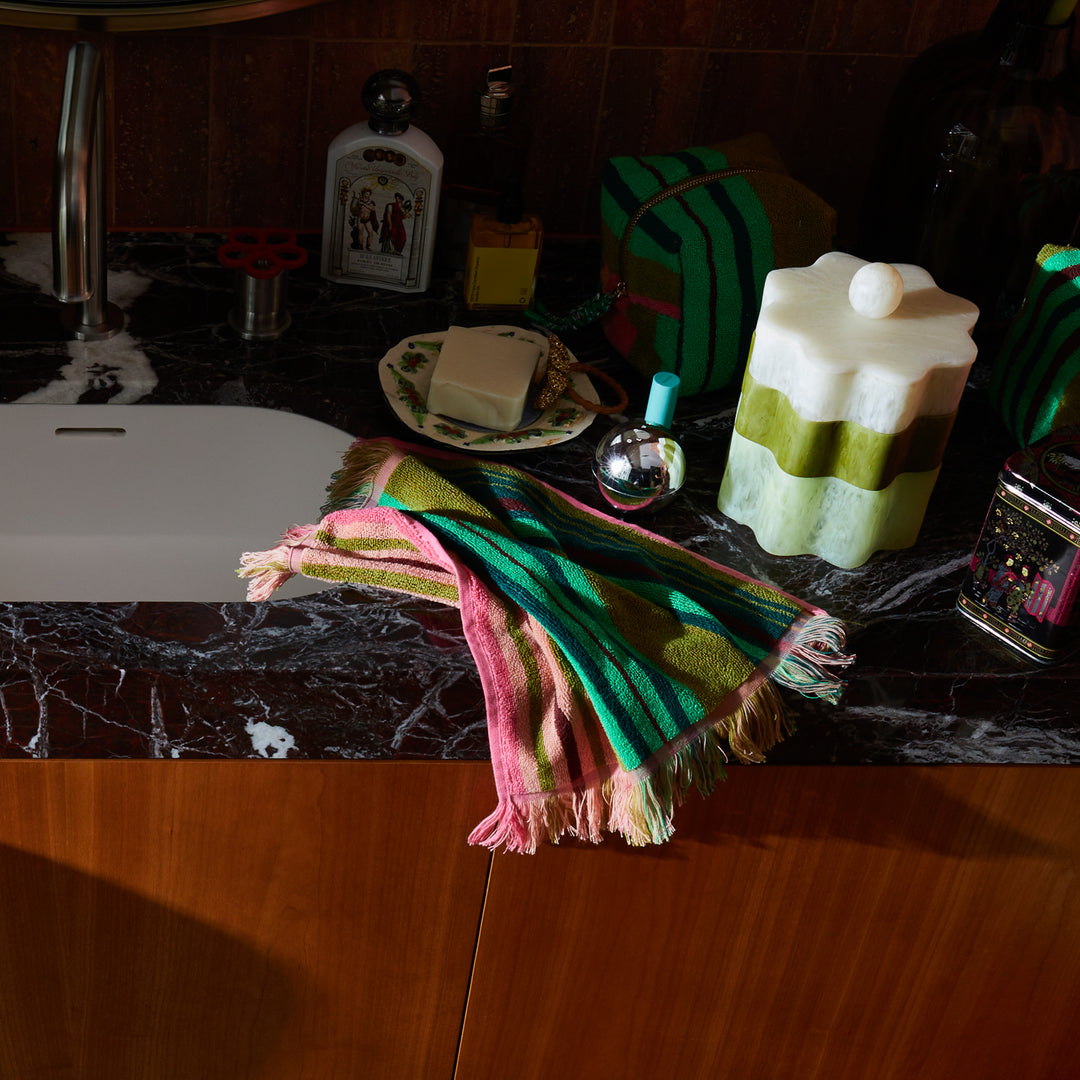 Sage x Clare Nicolette Face Washer Set - Juniper