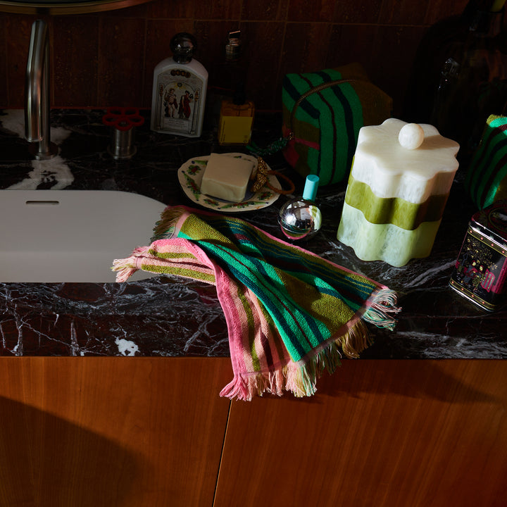 Sage x Clare Nicolette Face Washer Set - Juniper