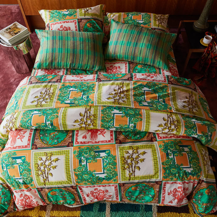 Sage x Clare Freya Cotton Fitted Sheet