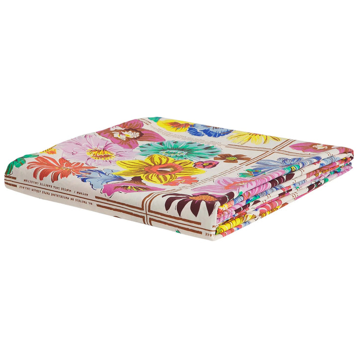 Sage x Clare Ines Cotton Fitted Sheet - Porcelain