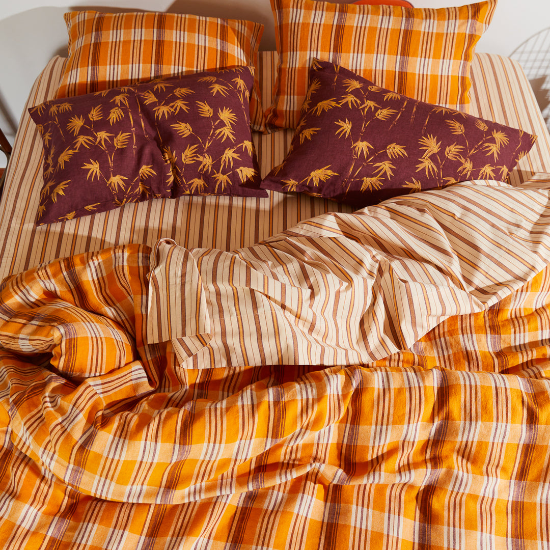 Sage x Clare Leon Cotton Fitted Sheets - Chiffon
