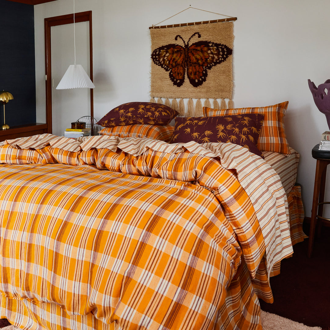Sage x Clare Leon Cotton Fitted Sheets - Chiffon