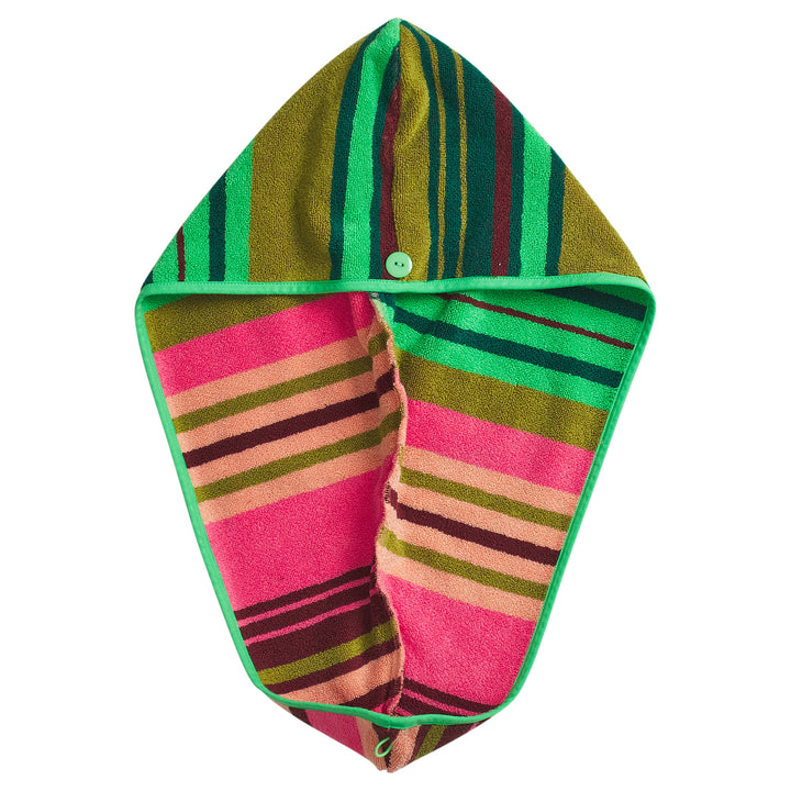 Sage x Clare Nicolette Hair Wrap - Juniper