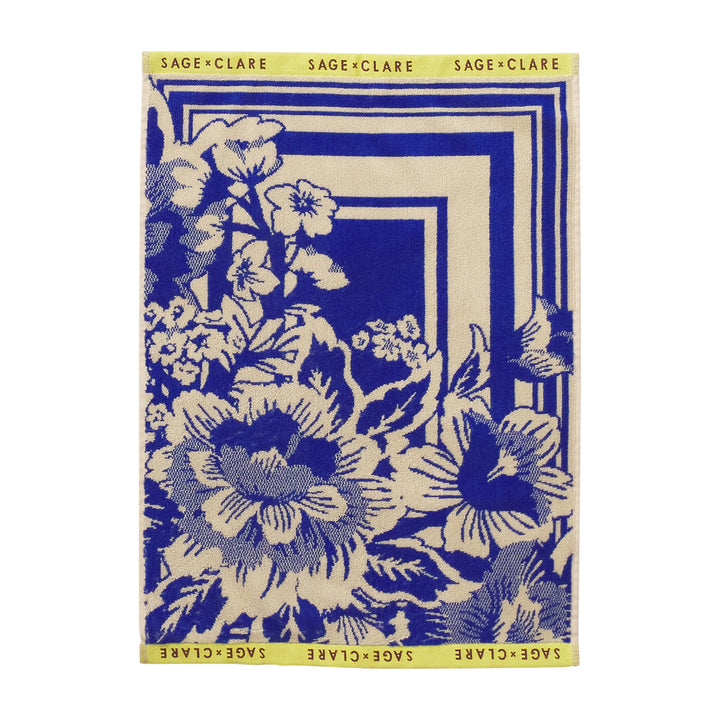 Sage x Clare Eliza Hand Towel - Ultramarine