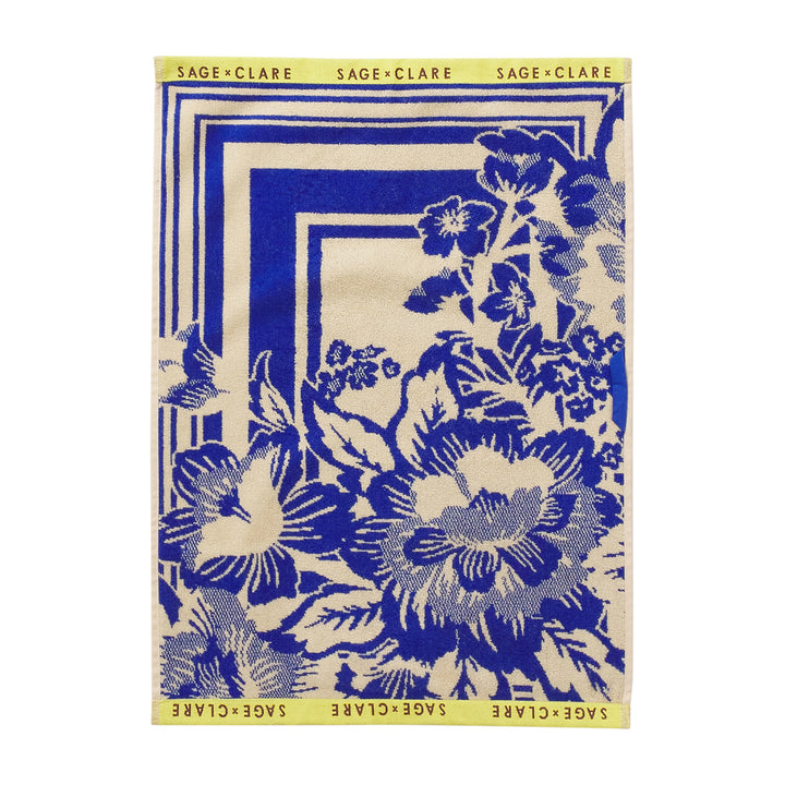 Sage x Clare Eliza Hand Towel - Ultramarine