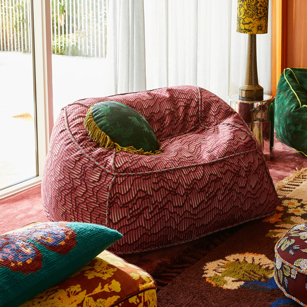Sage x Clare Hanna Jacquard Lounger Cover