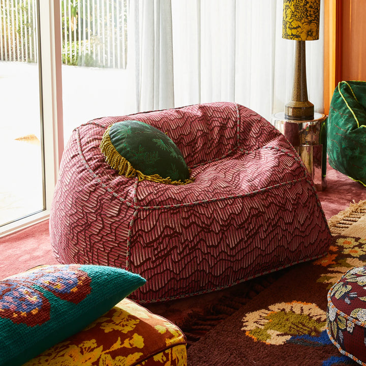 Sage x Clare Hanna Jacquard Lounger Cover