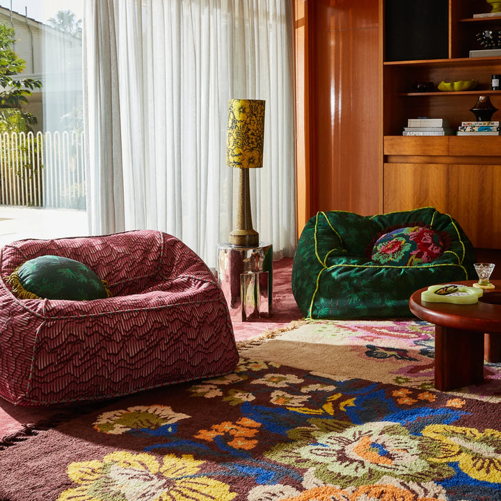 Sage x Clare Hanna Jacquard Lounger Cover