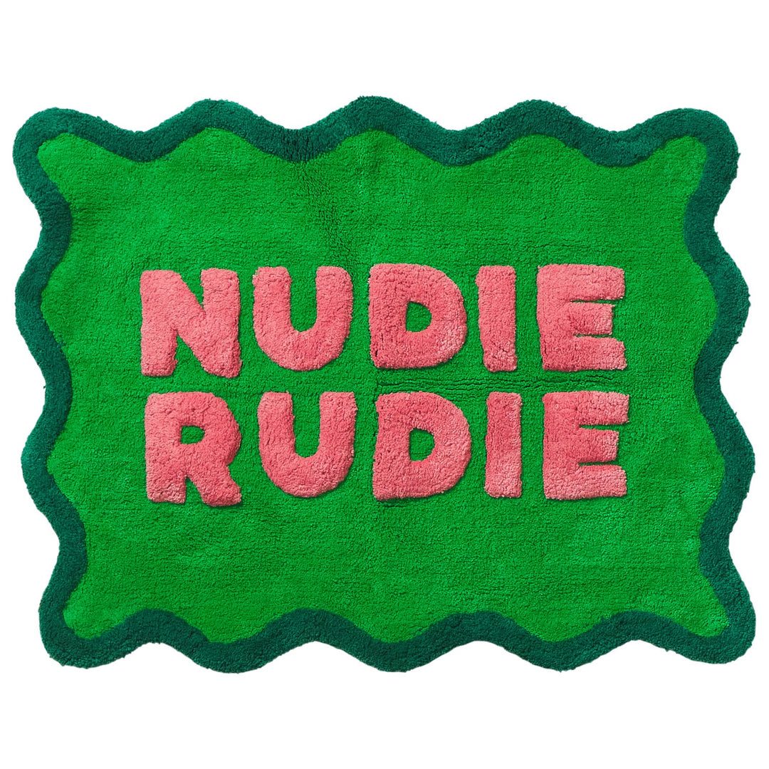Sage x Clare Amalie Nudie Bath Mat - Spring Green